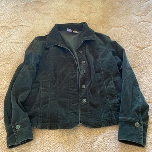 STO jacket size medium color emerald green with pockets